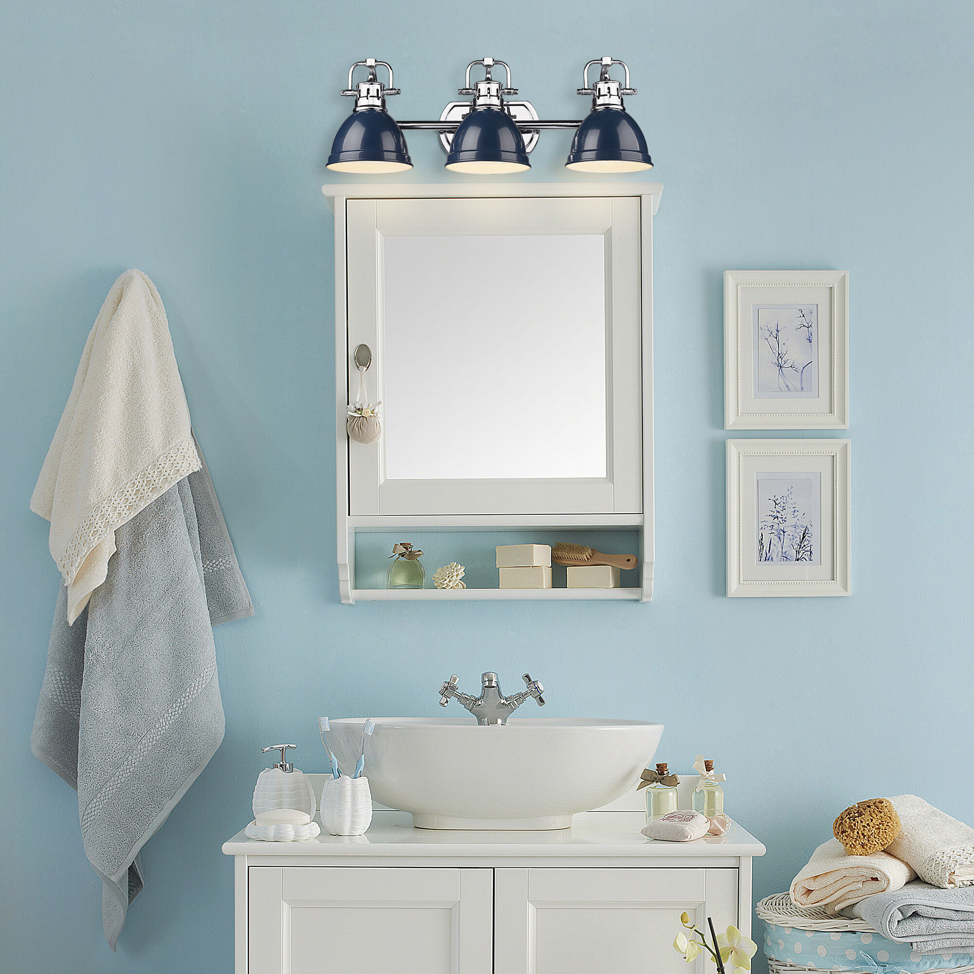Duncan vanity light top